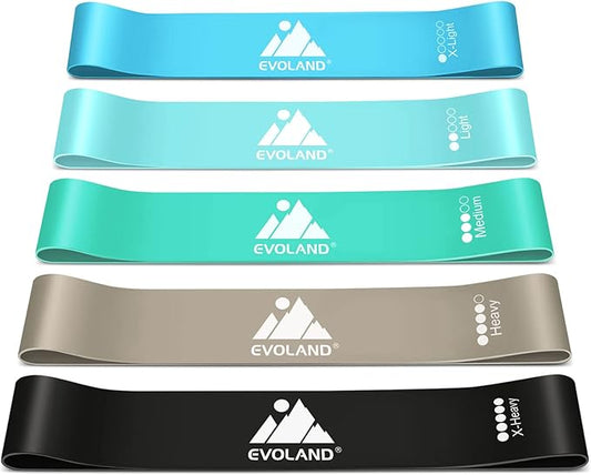 Resistance Bands Set, Workout Bands with Handles, Door Anchor, Ankle Straps and Carry Bag, Exercise Bands for Shape Body and Home Workouts-GravixFit