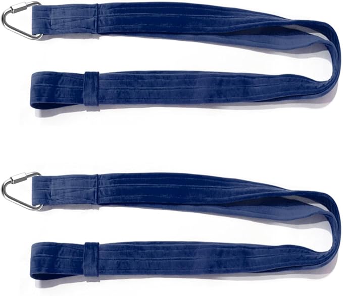 6.6ft 2m Aerial Loops Aerial Straps Ropes Aerial Acrobatics Body Loop Trapeze Circus Apparatuses Equipment Yoga Straps 1 pairs-GravixFit