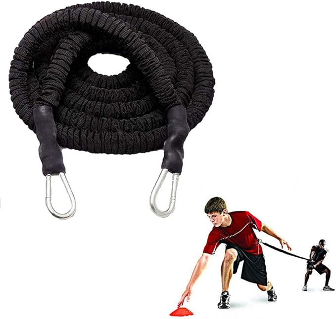 YNXing Resistance Training Rope Explosive Force Bounce Physical Training Resistance Rope Improving Speed, Stamina and Strength-GravixFit
