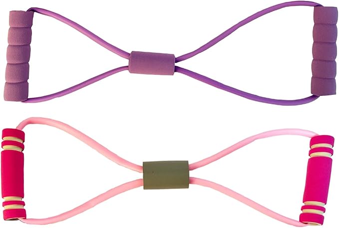 Figure 8 Stretch Fitness Strap for Full-Body Workouts,Exercise Bands for Back,Resistance Bands,Figure 8 Exercise Bands for Women Men-GravixFit