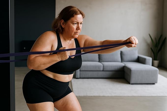 Gym Salvation Resistance Bands Set, 5 Exercise Bands, Black and Military Green Shades-GravixFit