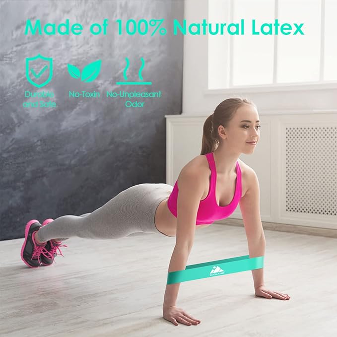 Resistance Bands Set, Workout Bands with Handles, Door Anchor, Ankle Straps and Carry Bag, Exercise Bands for Shape Body and Home Workouts-GravixFit