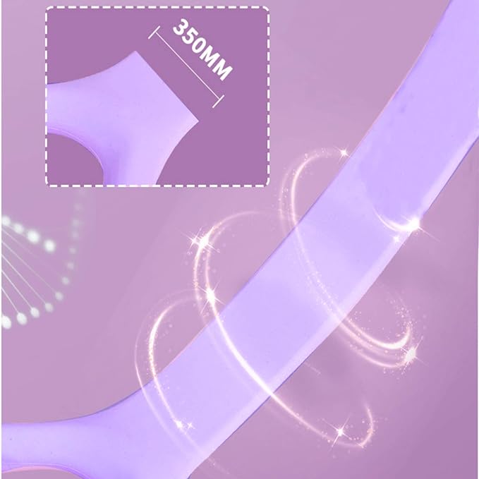 Figure 8 Fitness Resistance Band, Arm|Back Training Elastic Ropes - Pure Barre Workout Chest Arm and Shoulder Stretch Bands Exercise Equipment for Physical Therapy,Yoga,Pilates, Stretching-GravixFit