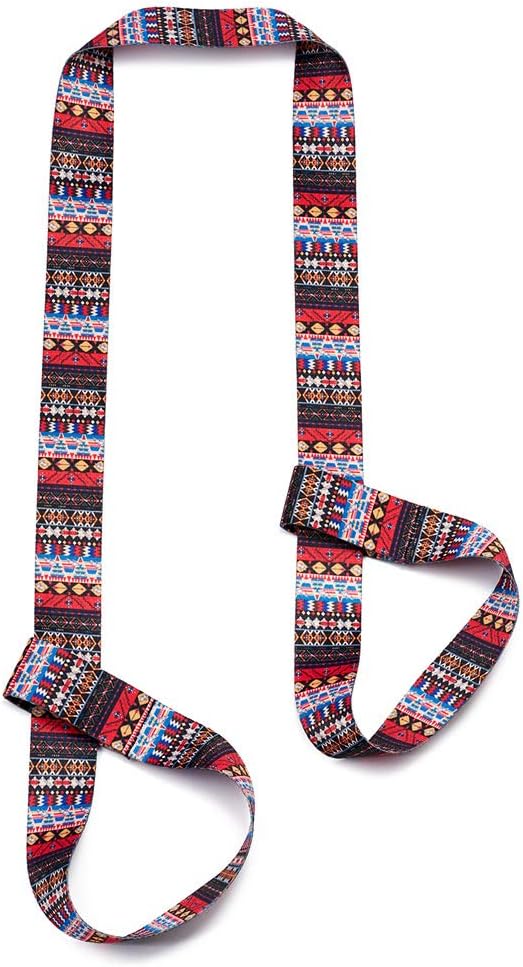 ZOOEASS Yoga Mat Strap, Adjustable Durable Yoga Mat Carrier & Stretching Strap, Multiple Color Choices-GravixFit