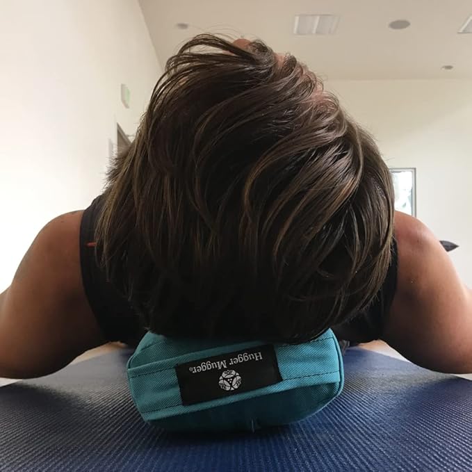 Hugger Mugger Pranayama Yoga Bolster - Very Firm, use Under Length of Spine for Deeper Breathing or Under Ankles, Handmade in The USA-GravixFit