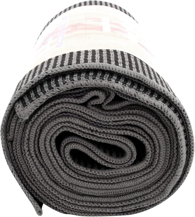 Hugger Mugger Yoga Towel - Graphite - Soft, Absorbent, Fast Drying, Non-Slip Backing, use by iteself or Over a Yoga mat, hot Yoga, Helps with Slippery Hands and feet-GravixFit