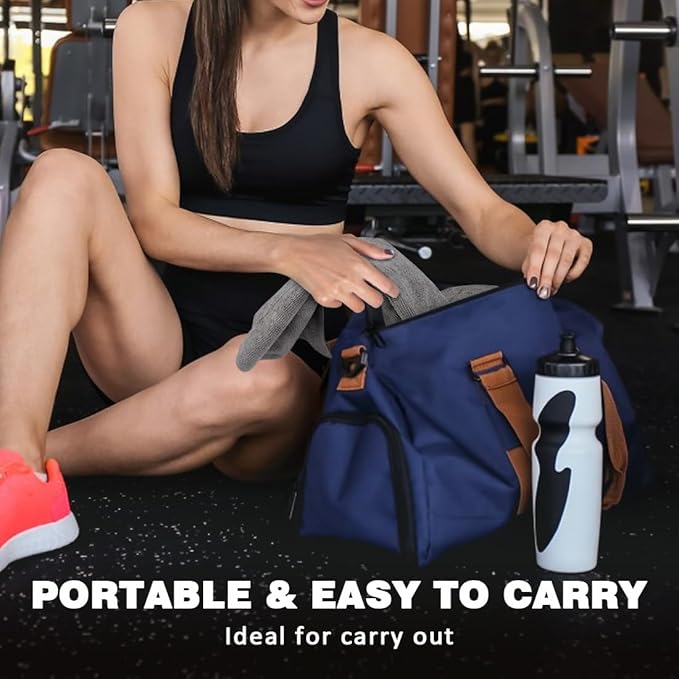 Orighty Gym Towels, Highly Absorbent Sweat Towels, Soft and Quick Drying Gym Towel for Daily Use, Multi-Purpose Towel for Sport, Salon, Spa, Hotel, 16 x 27 Inch, Grey, 3 Pack-GravixFit