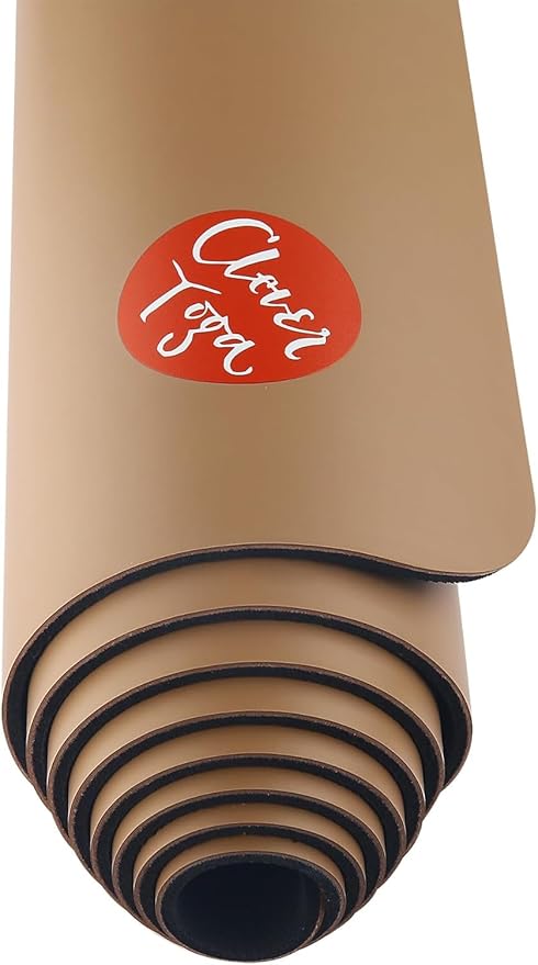 Clever Yoga Liquid Balance Thick Yoga Mat - Pro Exercise Yoga Mat with Non-Slip Surface for Home Gym, Earth-Friendly & Recyclable Pilates and Workout Pad Women & Men, 4.5 mm-GravixFit