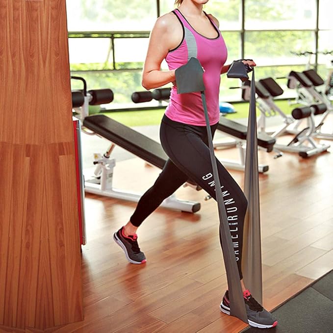 Resistance Bands, Elastic Exercise Bands for Working Out, Physical Therapy, Recovery, Yoga, Pilates, Strength Training-GravixFit
