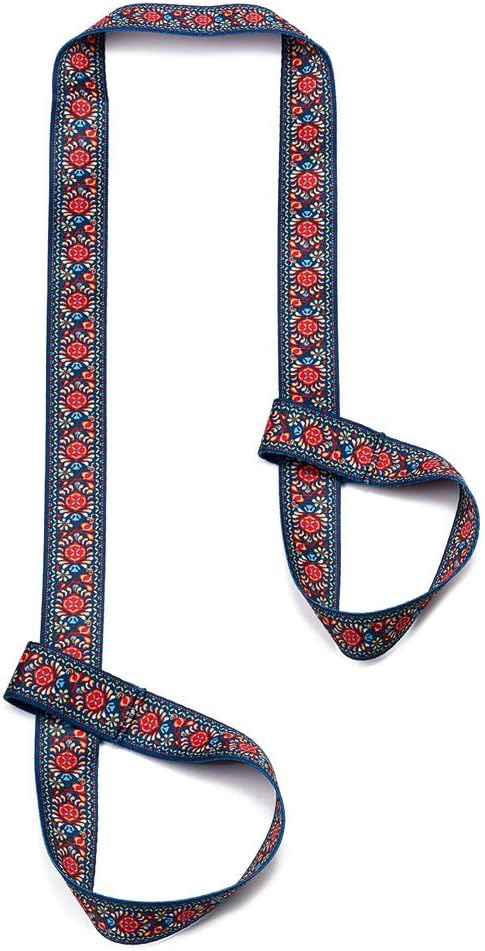 ZOOEASS Yoga Mat Strap, Adjustable Durable Yoga Mat Carrier & Stretching Strap, Multiple Color Choices-GravixFit