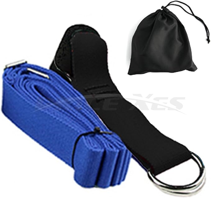 Door Flexibility & Stretching Leg Strap - Great for Ballet Cheer Dance Gymnastics or ANY Sport Leg Stretcher Door Flexibility Trainer Premium stretching equipment-GravixFit