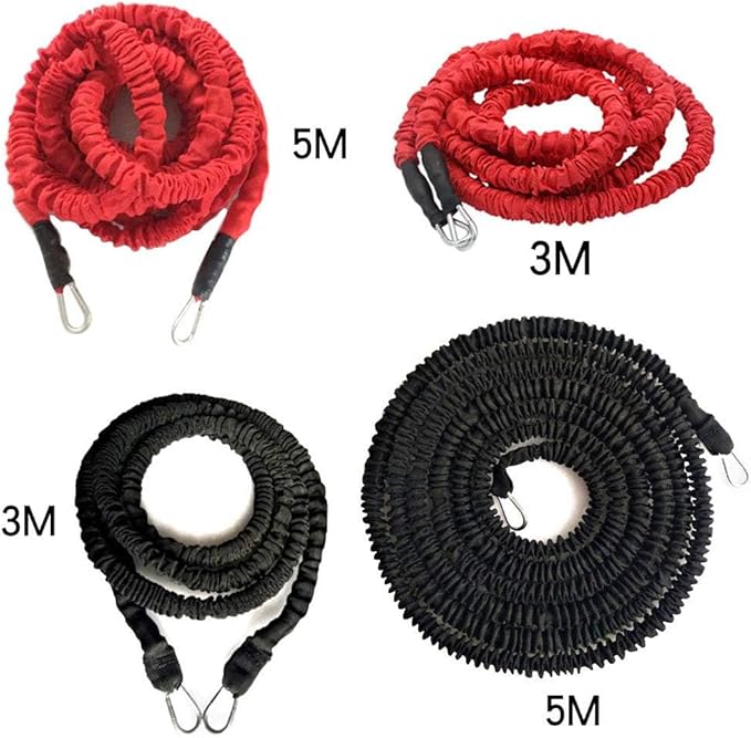 YNXing Resistance Training Rope Explosive Force Bounce Physical Training Resistance Rope Improving Speed, Stamina and Strength-GravixFit