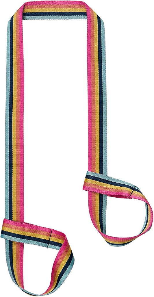 ZOOEASS Yoga Mat Strap, Adjustable Durable Yoga Mat Carrier & Stretching Strap, Multiple Color Choices-GravixFit