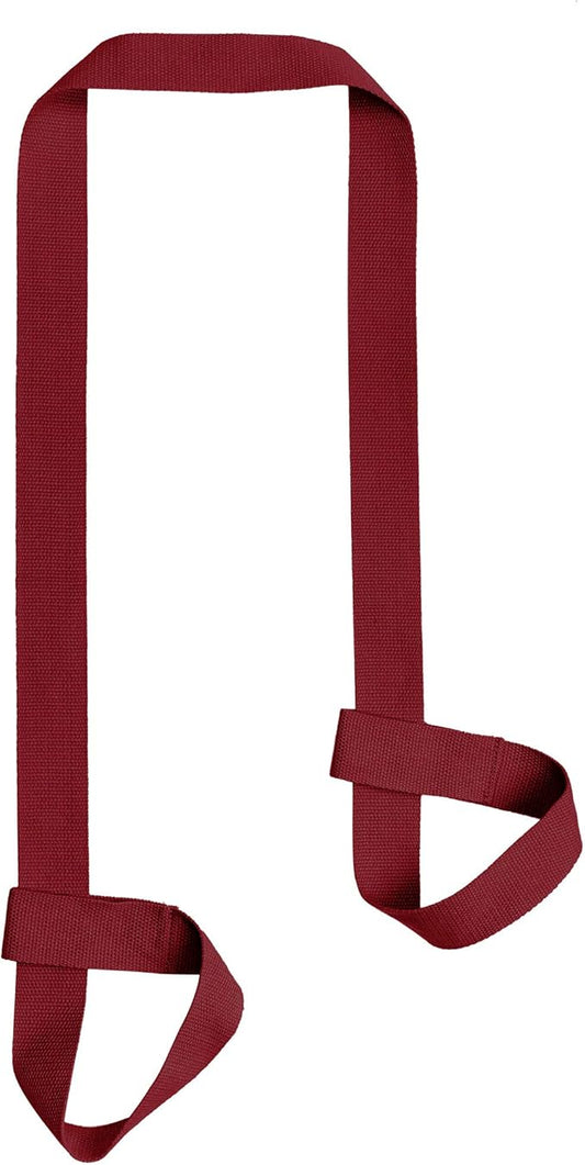 ZOOEASS Yoga Mat Strap, Adjustable Durable Yoga Mat Carrier & Stretching Strap, Multiple Color Choices-GravixFit
