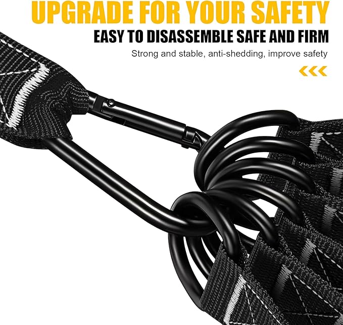 HPYGN Resistance Bands, Heavy Exercise Bands with Handles, Fitness Bands for Working Out, Workout Bands for Men, Weight Bands Set for Muscle Training, Strength, Slim, Yoga, Home Gym Equipment-GravixFit