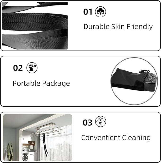 SANKUU Yoga Straps Stretching Strap with 12 Loops Workout Poster, Straps for Stretching Physical Therapy Equipment Long Stretch Out Bands for Exercise, Pilates and Gymnastics for Women Men-GravixFit