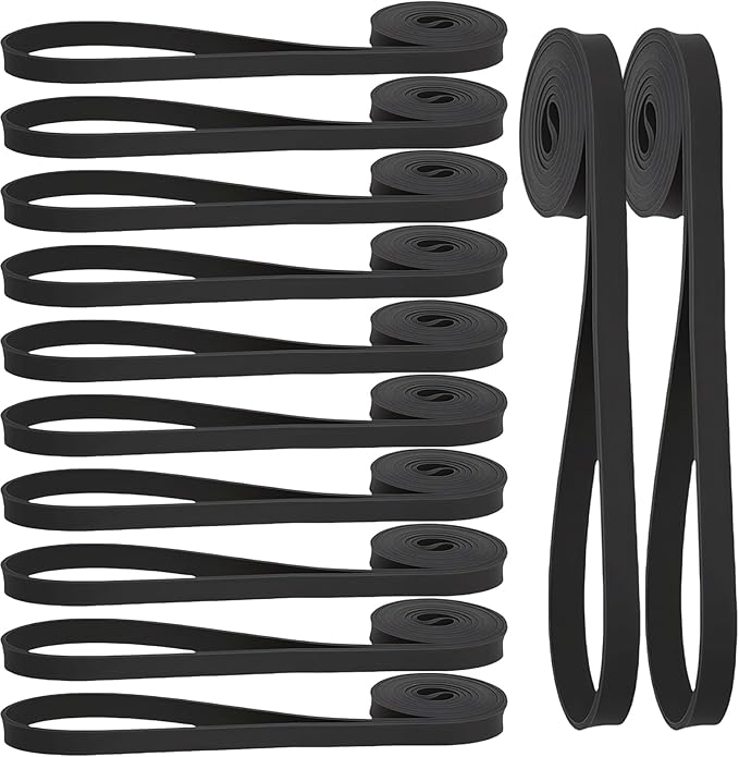 12-Pack Resistance Bands Set - Pull Up Assist, Strength Training & Physical Therapy for Home Gym | Exercise Loop Bands for Men & Women-GravixFit