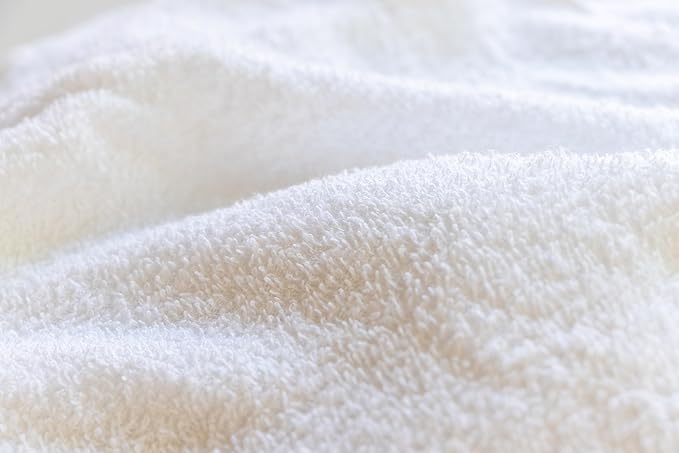 CH White Bath Towels Bulk - 22 x 44 Inches, 100% Cotton Economy Light Weight Towels for Commercial Use - Quick Dry, Ultra-Soft, and Absorbent Bulk Towels (12 Pack)-GravixFit