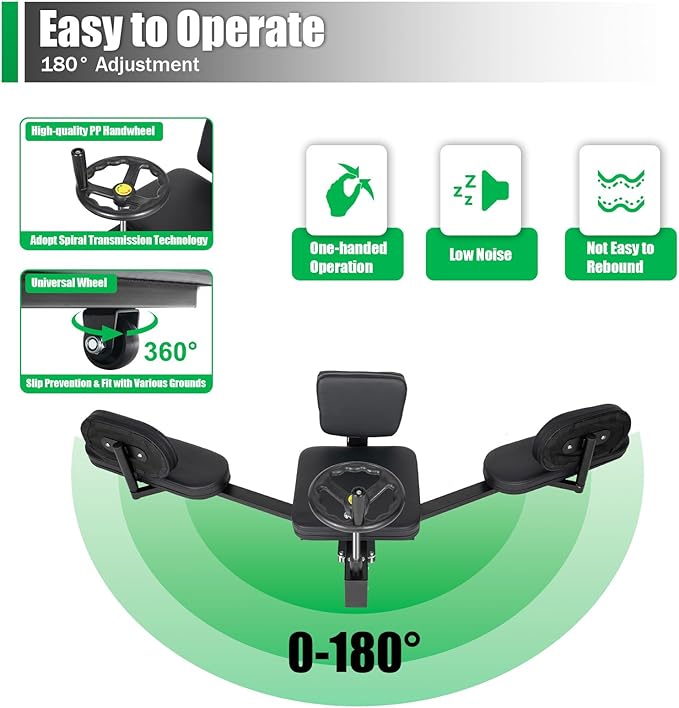 180° Stretch Leg Stretcher Split Machine, Split Machine for Flexibility, Hip Stretching Machines, for Yoga, Dance, and Martial Arts Enthusiasts, 220Lbs Load-Bearing Capacity-GravixFit