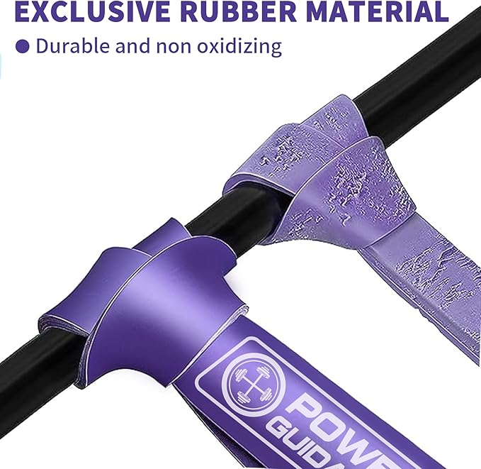 POWER GUIDANCE Resistance Bands, Set of 5 Pull Up Bands, Pull Up Assistance Bands, Exercise Bands, Resistance Bands Set for Legs, Working Out, Muscle Training, Physical Therapy, Shape Body-GravixFit