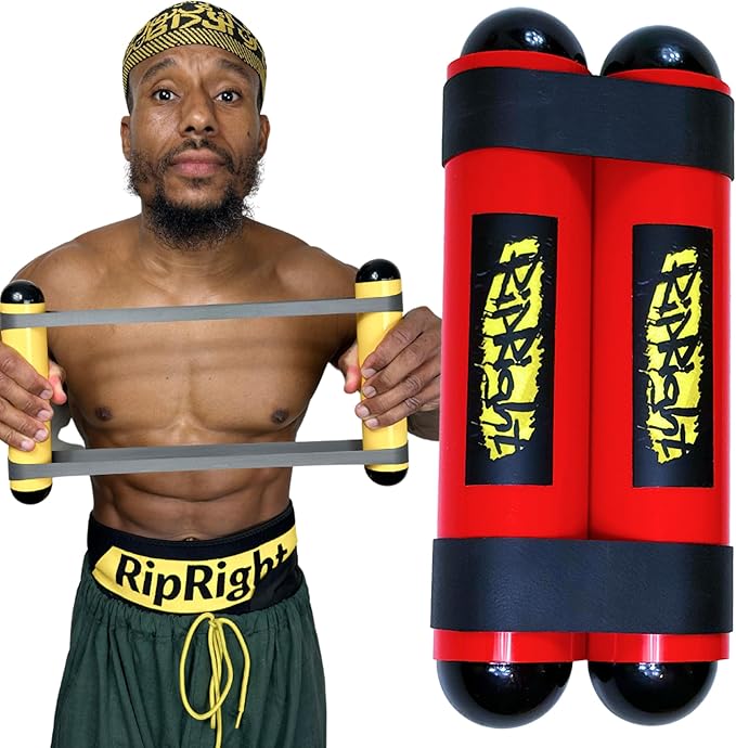 Premium RipStick Pillz, Workout Equipment for Joint Rehab, Shoulder Strength, Resistance Training, and Muscle Building, with 6 Adjustable Resistance Bands-GravixFit