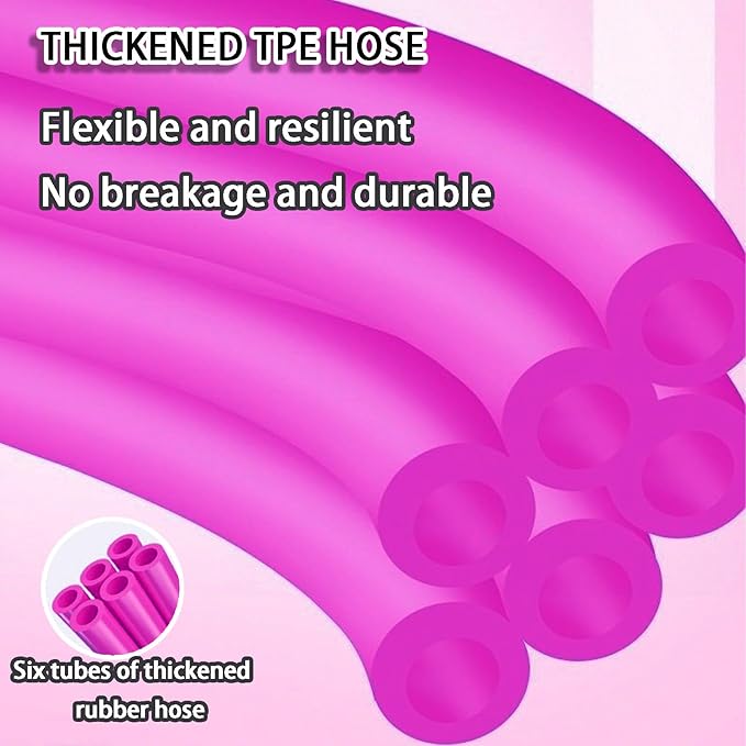 2025 Upgrade Multifunction Tension Rope or Exercise Sit Up Exercise Equipment,Pedal Ankle Puller,Bands-6 Tube Pedal Ankle Puller for Women Men-GravixFit