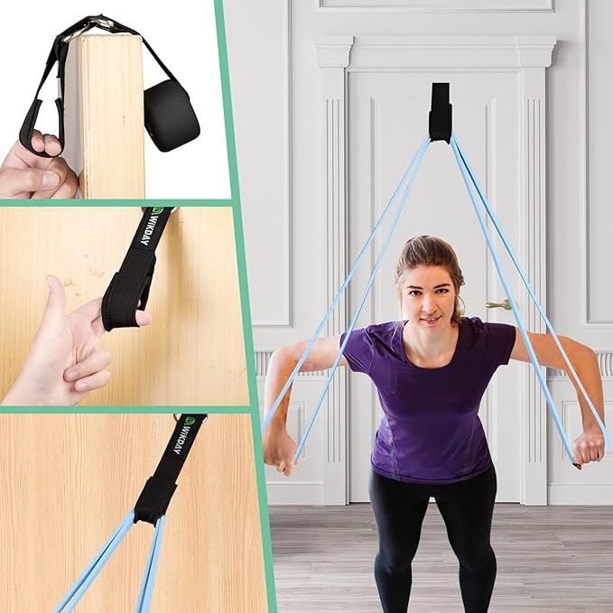 Resistance Bands for Working Out, Exercise Bands, Workout Bands, Pull Up Assistance Bands for Body Stretching Training Physical Therapy Muscle Training for Men & Women-GravixFit