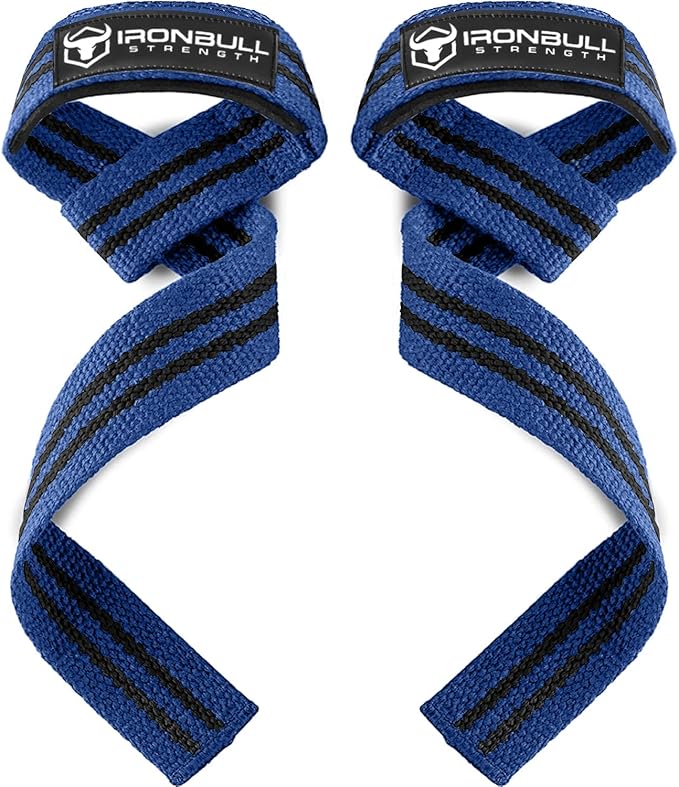 Lifting Wrist Straps for Weightlifting (1 Pair) – Padded Lifting Straps for Deadlifts, Powerlifting, Strength Training & Bodybuilding – Gym Straps for Men & Women-GravixFit