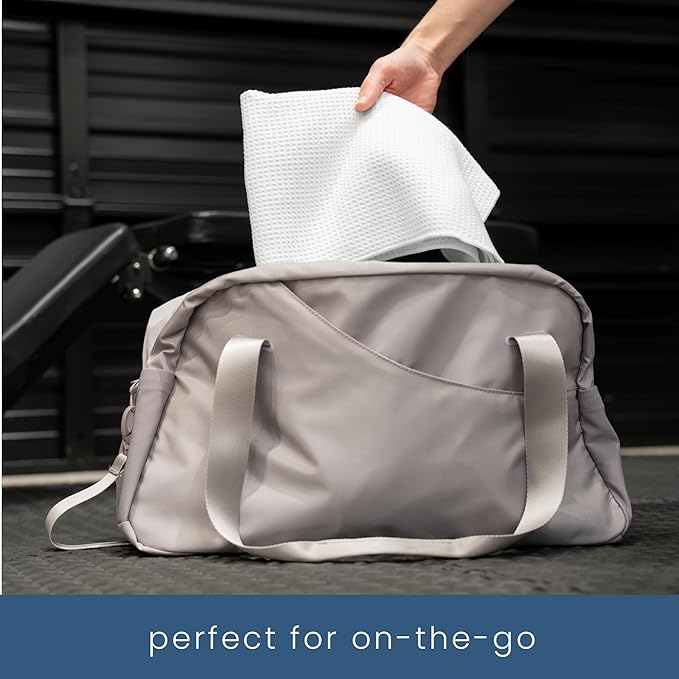 S&T INC. Microfiber Gym Towels, Yoga Towel for Home and Gym Bag, 16 Inch x 27 Inch, 6 Pack-GravixFit