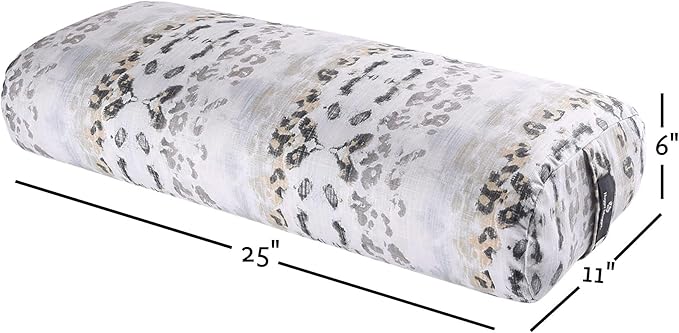 Hugger Mugger Standard Yoga Bolster - Firm, Supportive, Handmade, Durable-GravixFit