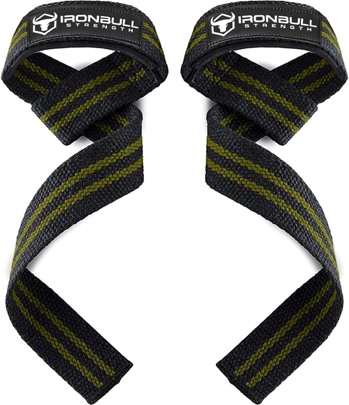 Lifting Wrist Straps for Weightlifting (1 Pair) – Padded Lifting Straps for Deadlifts, Powerlifting, Strength Training & Bodybuilding – Gym Straps for Men & Women-GravixFit