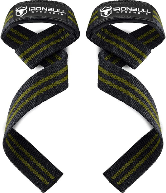 Lifting Wrist Straps for Weightlifting (1 Pair) – Padded Lifting Straps for Deadlifts, Powerlifting, Strength Training & Bodybuilding – Gym Straps for Men & Women-GravixFit