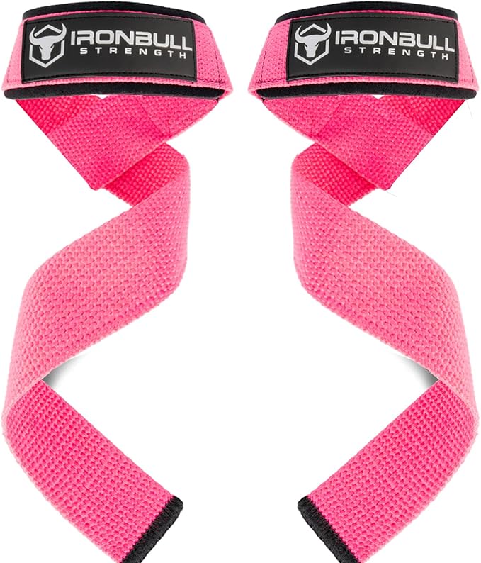 Lifting Wrist Straps for Weightlifting (1 Pair) – Padded Lifting Straps for Deadlifts, Powerlifting, Strength Training & Bodybuilding – Gym Straps for Men & Women-GravixFit