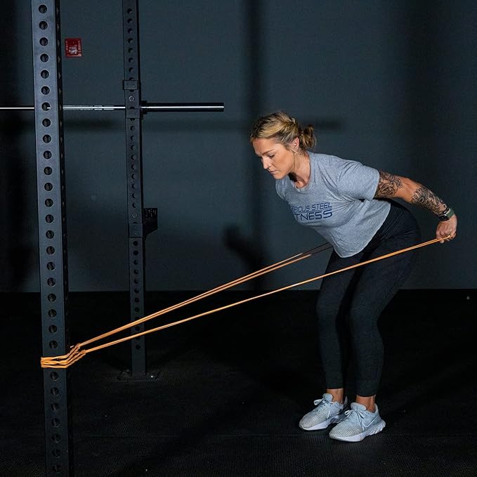 SERIOUS STEEL FITNESS Assisted 41" Pull-Up Band, Resistance & Stretch, Powerlifting & Pull-up Assist Loop (Single Band)-GravixFit