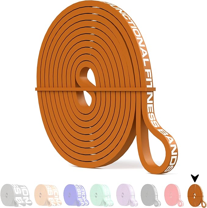 Functional Fitness Pull Up Assist Resistance Bands | Heavy Duty Exercise Bands for Powerlifting, Mobility, and Stretching | Travel Friendly Resistance Bands for Workout-GravixFit