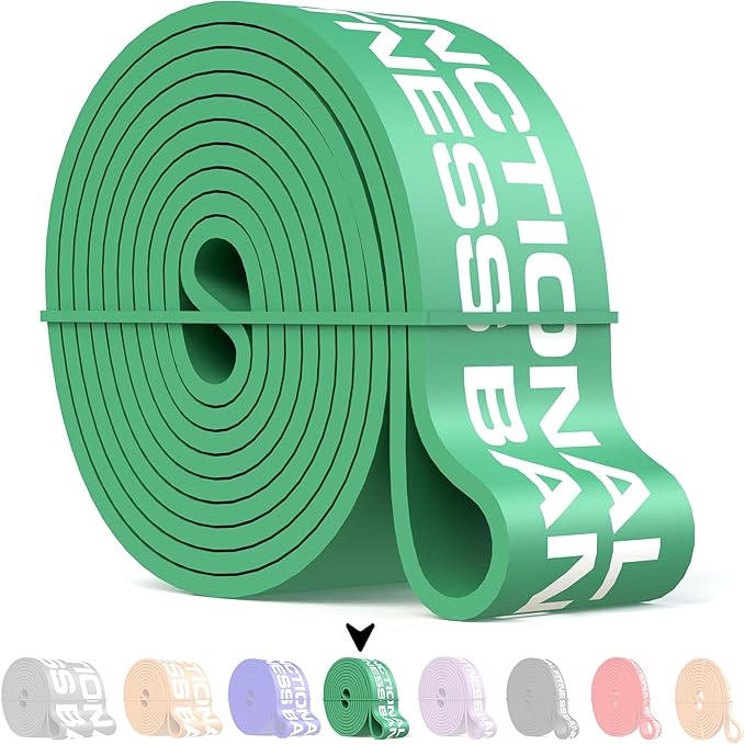 Functional Fitness Pull Up Assist Resistance Bands | Heavy Duty Exercise Bands for Powerlifting, Mobility, and Stretching | Travel Friendly Resistance Bands for Workout-GravixFit
