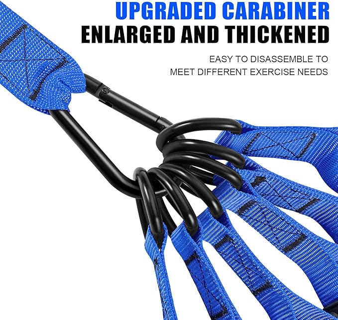 Heavy Resistance Bands for Working Out, 350lbs/450lbs Exercise Bands with Handles, Workout Bands Set for Men, Fitness Weight Bands for Muscle Strength Training, Stretching, Slim, Home Gym Equipment-GravixFit