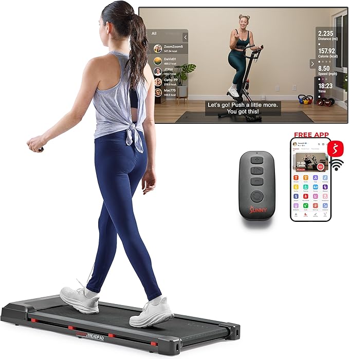 Sunny Health & Fitness Smart Wi-Fi Treadmills-GravixFit