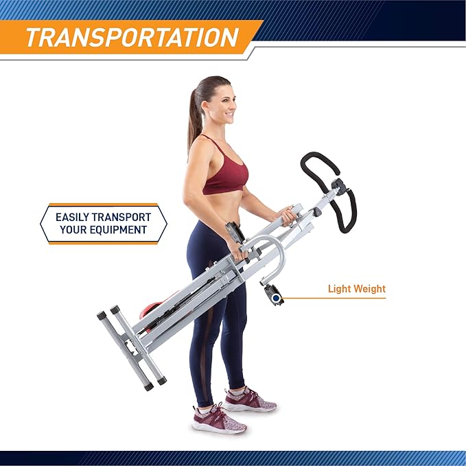 Marcy Squat Rider Machine for Glutes and Quads Workout XJ-6334, Silver & Black-GravixFit