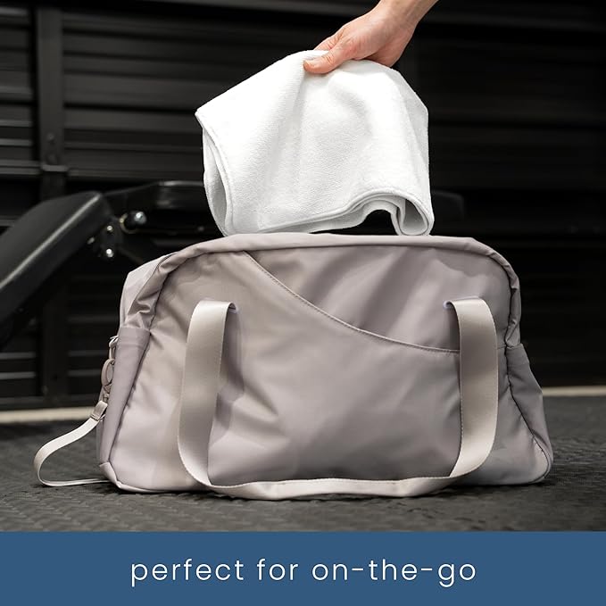 S&T INC. Microfiber Gym Towels, Yoga Towel for Home and Gym Bag, 16 Inch x 27 Inch, 6 Pack-GravixFit