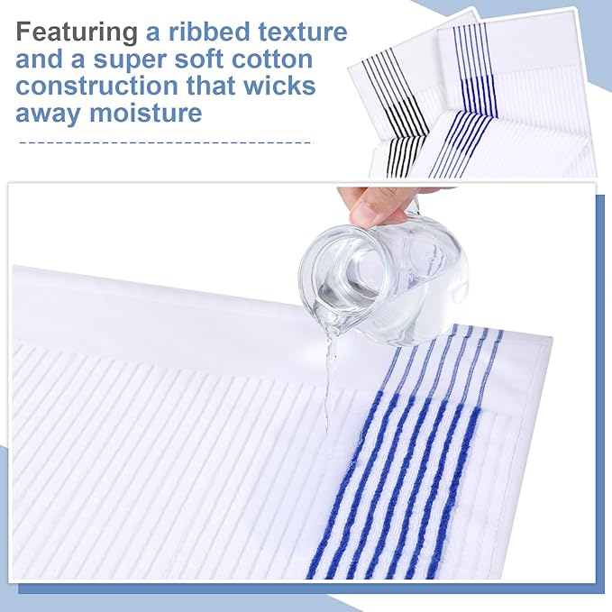 Mixweer Caddy Golf Towel 22" x 42" Large Caddy Towel Camping Sport Towels Cotton Soft Towels for Man Golf Lovers-GravixFit