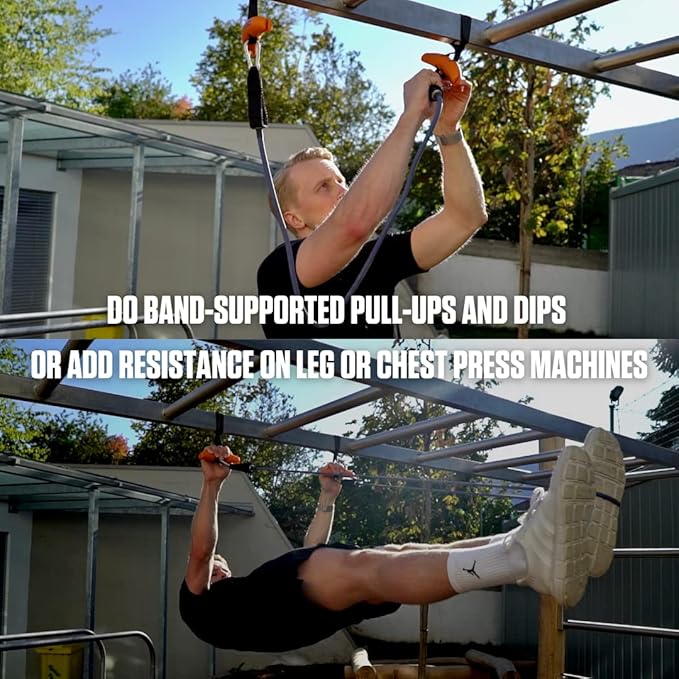 Angles90 Resistance Bands - Combine Resistance, Suspension & Weight Training - Home Workout Equipment-GravixFit