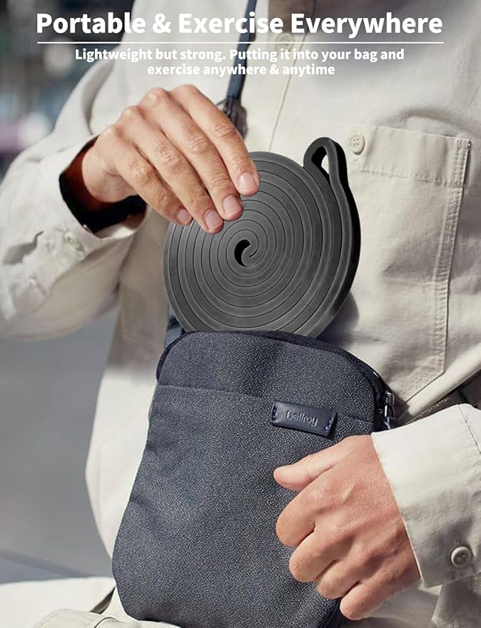 Pull Up Bands, Resistance Bands, Pull Up Assistance Bands Set for Men & Women, Exercise Workout Bands for Working Out, Body Stretching, Physical Therapy, Muscle Training-GravixFit