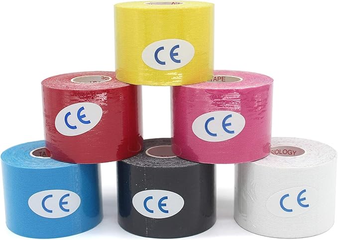 PRIOR FITNESS Premium Lyra Hoop Tape, Aerial Lyra Hoop Anti Skid Tape, 16.4ft/5m Aerial Hoop Lyra Tape Non-Slip Grip Tapes Yoga Rig Tape for Exercises Gymnastics Acrobatics Kinesiology-GravixFit