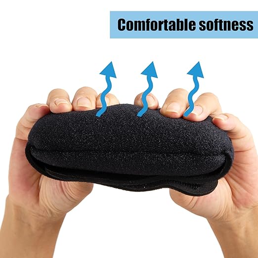 Palm Protector for Hand Contracture Palm Grip Finger Contracture Cushion for Arthritis, Skin Breakdown, Stroke Patient Rehab Hand Exercisers Contracture Prevention Pad-GravixFit