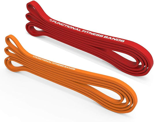 Pull Up Assist Bands Set by Functional Fitness. Heavy Duty Resistance and Assistance Training Band-GravixFit