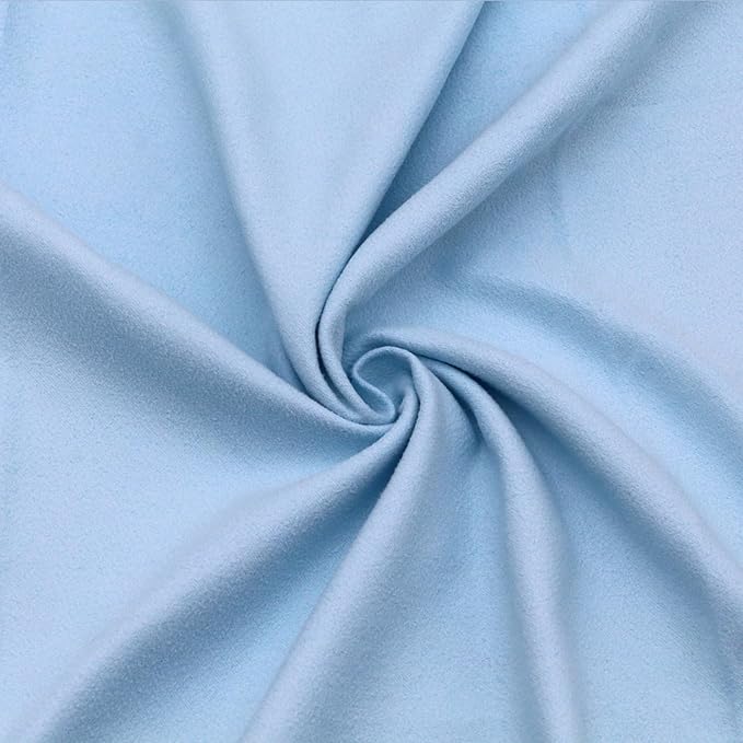 Eunzel Hot Yoga Towel Non Slip Yoga Mat Towel Non-Slip Sweat Absorbent Towel for Hot Yoga, Pilates and Workout 72" x 26.5", Blue-GravixFit