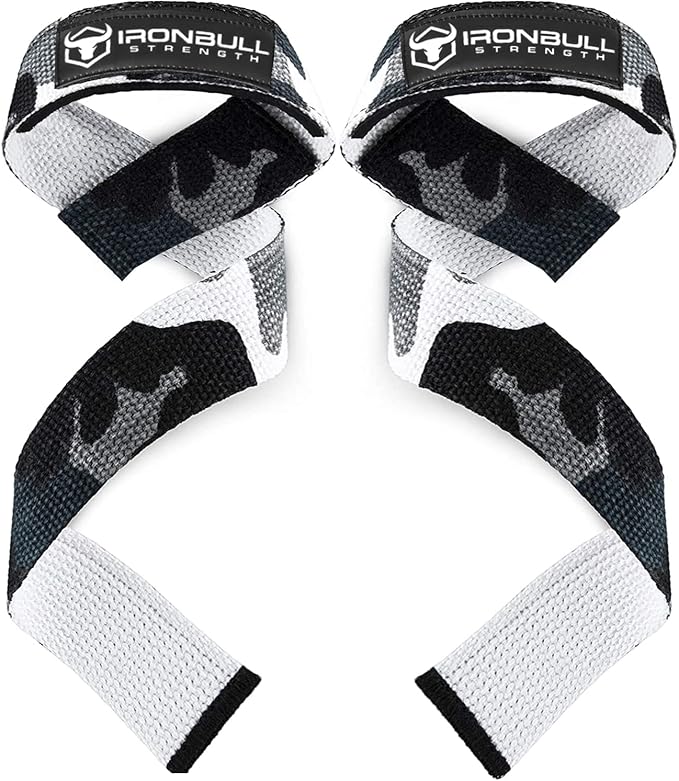 Lifting Wrist Straps for Weightlifting (1 Pair) – Padded Lifting Straps for Deadlifts, Powerlifting, Strength Training & Bodybuilding – Gym Straps for Men & Women-GravixFit