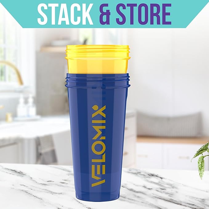 '-2 Pack- 28 oz Protein Shaker Bottles for Protein Mixes - 2x Wire Whisk | Leak Proof Shaker Cups for Protein Shakes | Protein Shaker Bottle Pack (Stand Strong Pack)-GravixFit