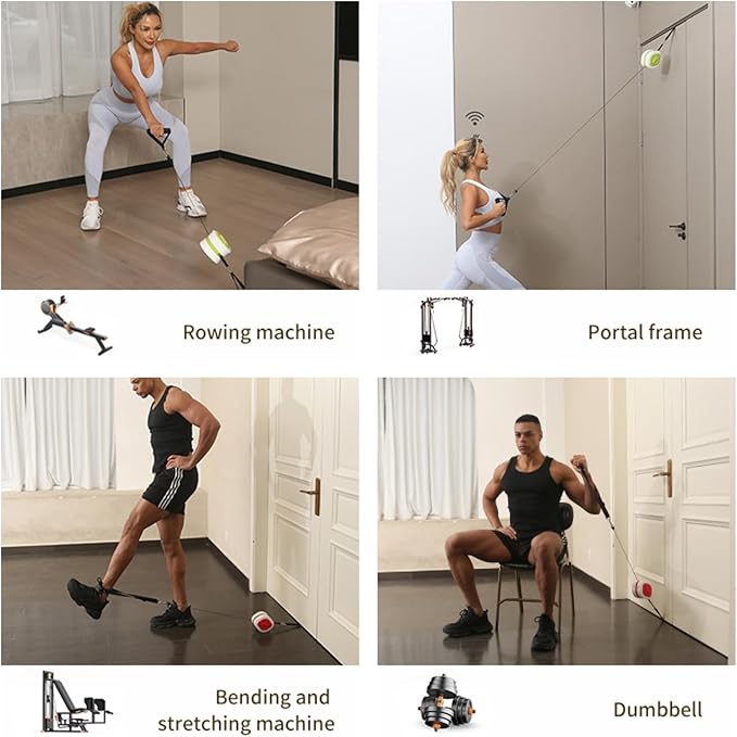 Adjustable Resistance Fitness Pump 3 Speed, Home Comprehensive Training Equipment, Tension Pump, Arm Strength Device Duitable for Home Fitness-GravixFit